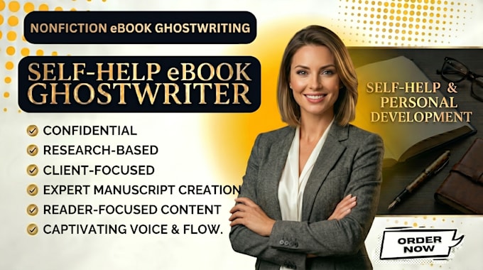 ghostwrite self help personal development and mindset ebooks