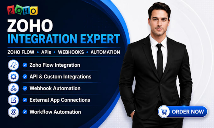 connect zoho apps with zoho flow api webhooks and external applications