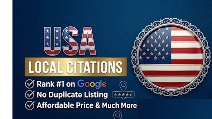 do 300 USA local citations for local SEO