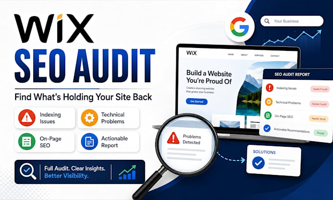 do wix website onpage SEO, GEO and technical optimization