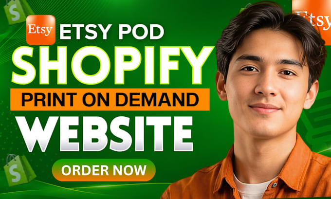 do printful printify shopify print on demand store, etsy shop pod shopify store
