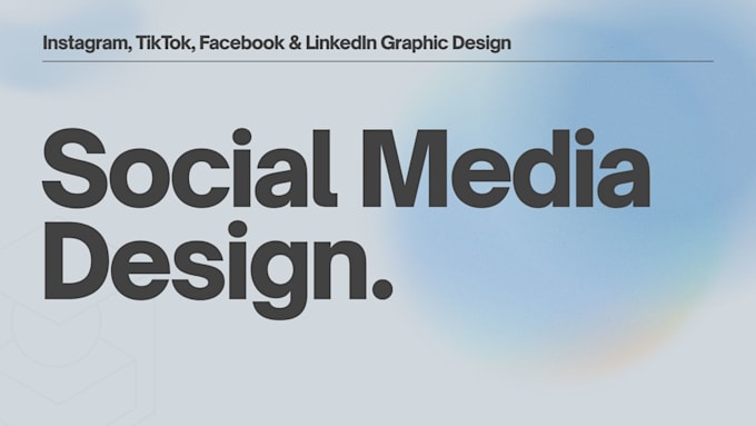 design social media content