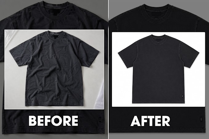 professionally edit flat lay clothing and apparel photos