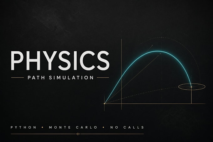 run a monte carlo physics simulation in python