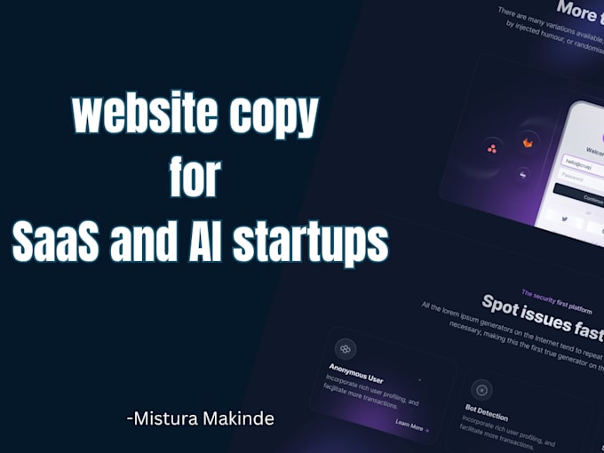 high converting website copy for saas and ai startups