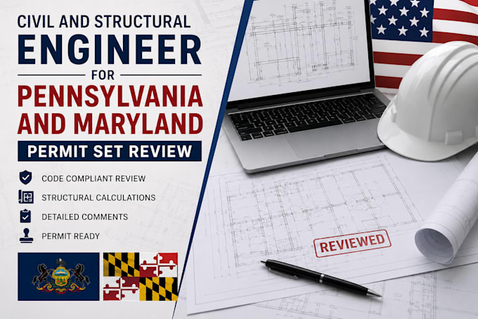 be your pa and MD structural engineer for permit review