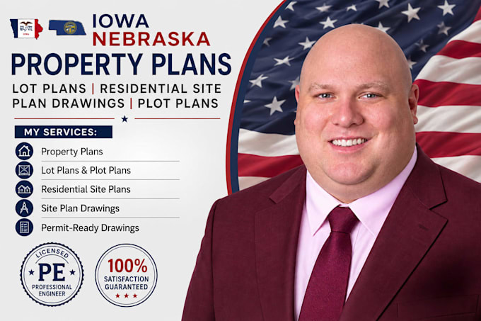 iowa nebraska property plans lot plans residential site plan drawings plot