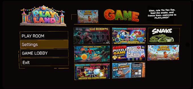 develop 2d 3d unity game and modern game ui design