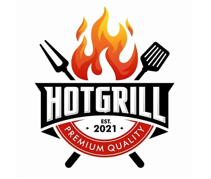 create a unique food business logo design