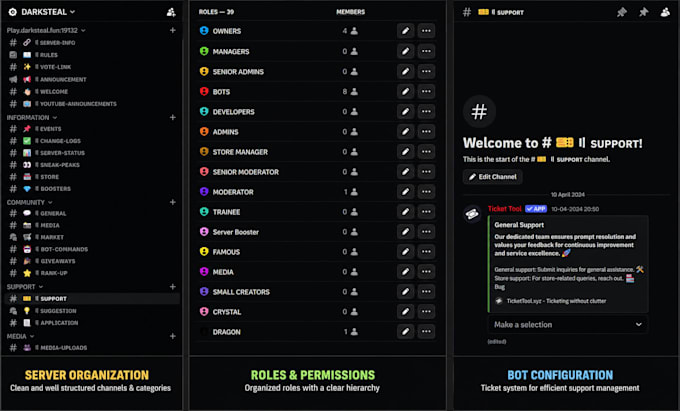 setup and customize your discord server