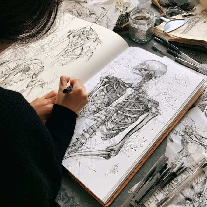 draw you in human anatomy and physiology