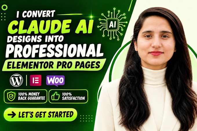 convert your ai design to SEO friendly wordpress website
