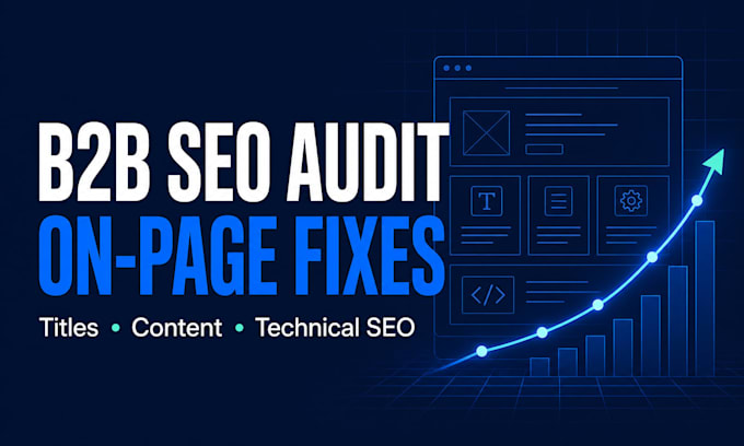 do a full website SEO audit and on page optimization