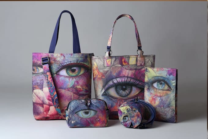design custom handbags, tote bags,  backpacks