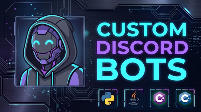 create an advanced custom discord bot tailored to your needs