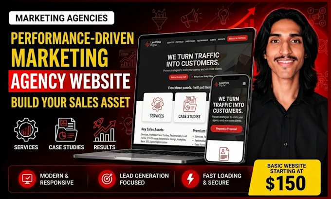build a wordpress website for your marketing agency