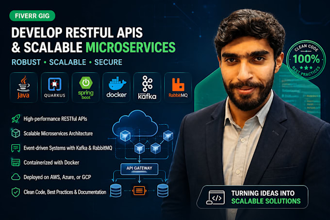 develop java apps, restful apis, and scalable microservices