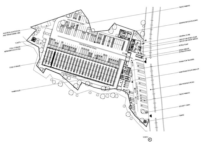 prepare professional 2d cad architectural drawings