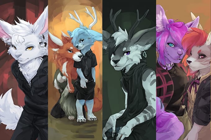 design a custom furry character, fursona