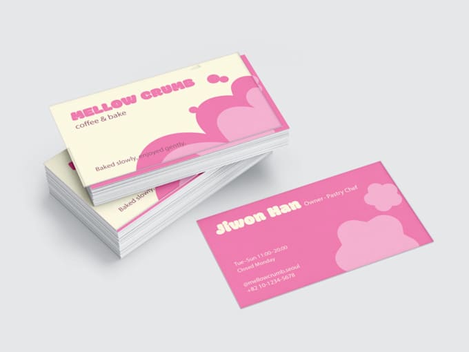 a professional and unique business card