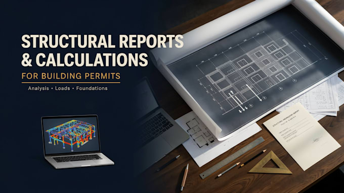 prepare structural reports and calculations for building permits