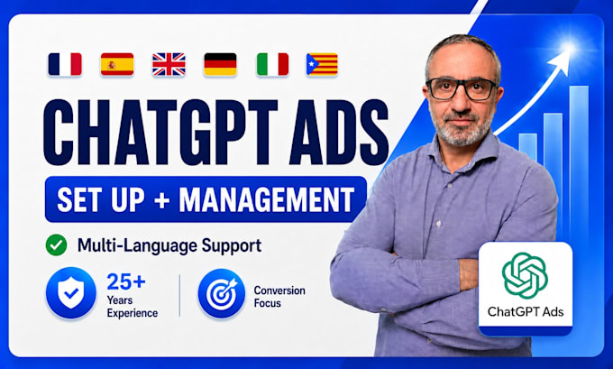be your chatgpt ads manager expert multilingual specialist