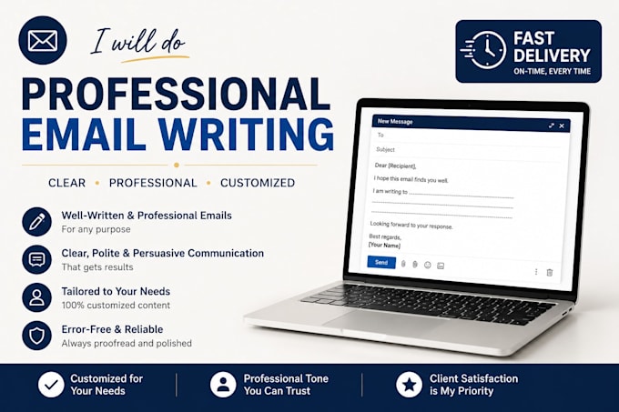 write professional emails for your business