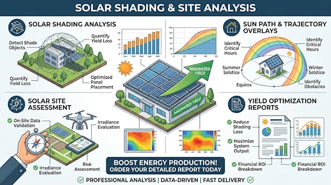 solar shading analysis pv shading analysis and solar site assessment