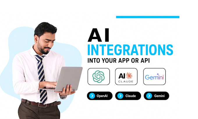 integrate openai claude and gemini into your app or api