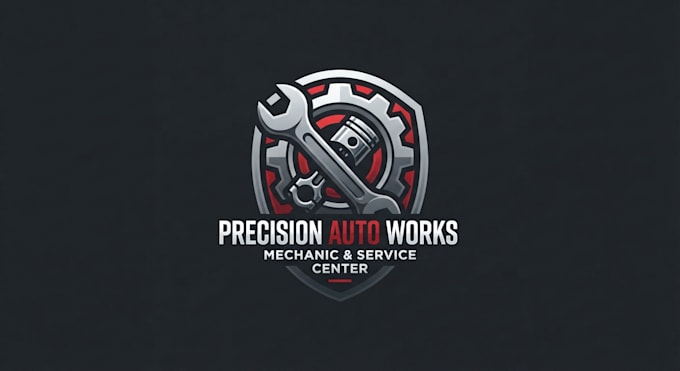 design a powerful and professional mechanic logo