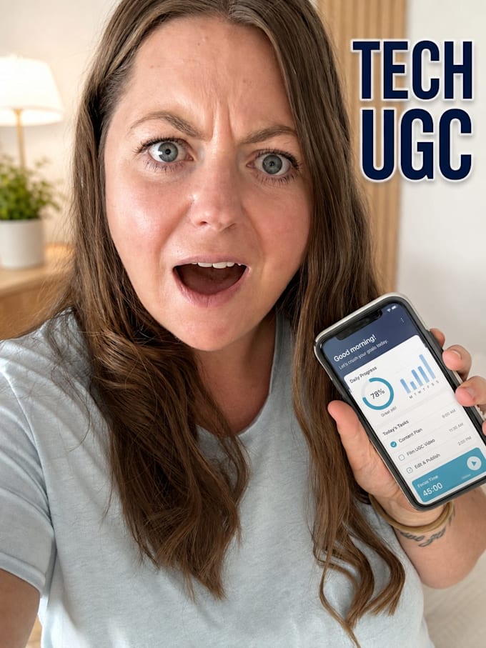 create tech ugc videos for your app or brand