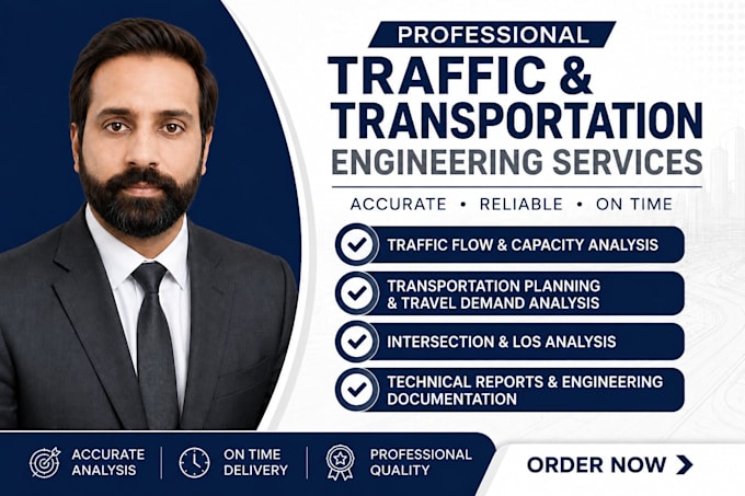 do traffic, transportation and civil engineering task