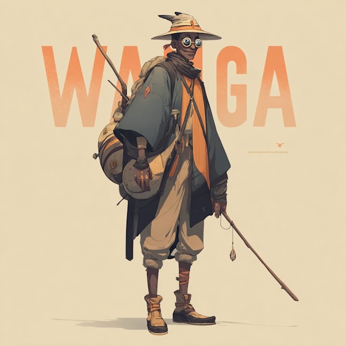 do fantasy concept art character portrait