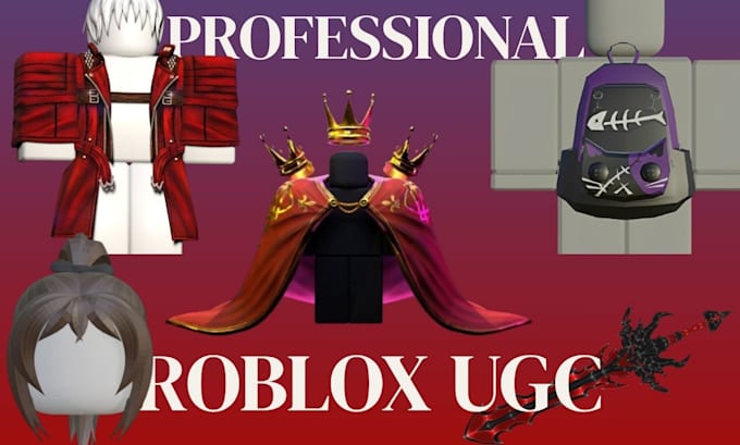 roblox ugc accessories wearable 3d model clothing blender