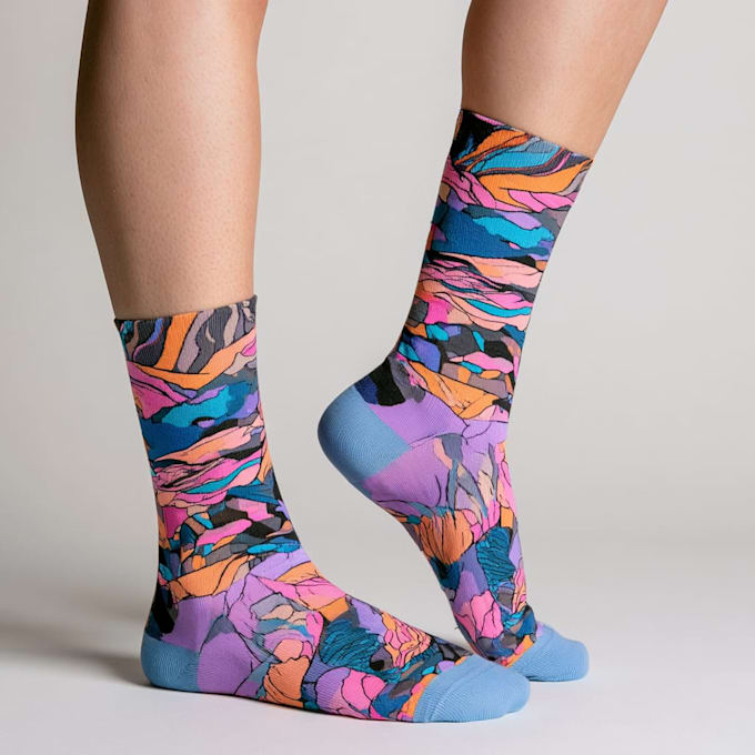 design custom and unique socks design