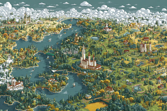 create a vector map