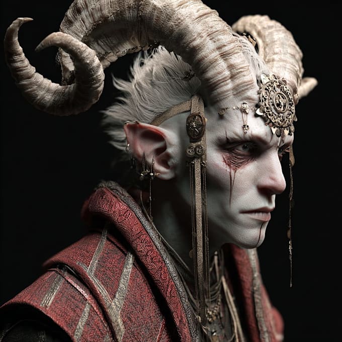 design fantasy horror and fantasy horror character