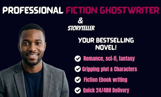 write and ghostwrite your romance sci fi fantasy novel outline creative writing