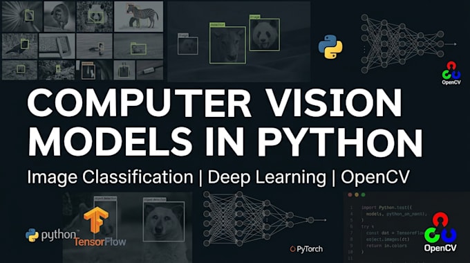 build computer vision models in python