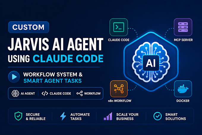 custom jarvis ai agent using claude code workflow system smart agent tasks
