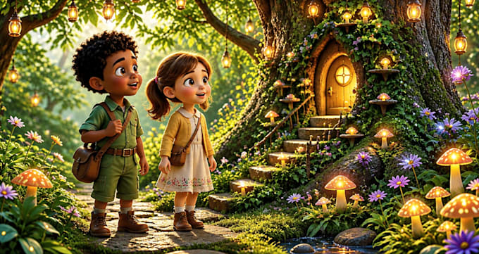 create personalized 3d kids storybook illustrations