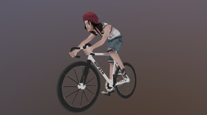 make retro psx character, low poly horror models, ps1 game assets, n64 animation