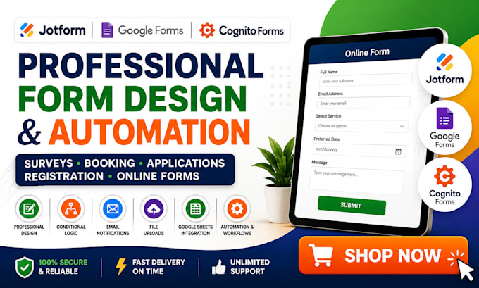 do jotform survey booking application form design automation google form cognito