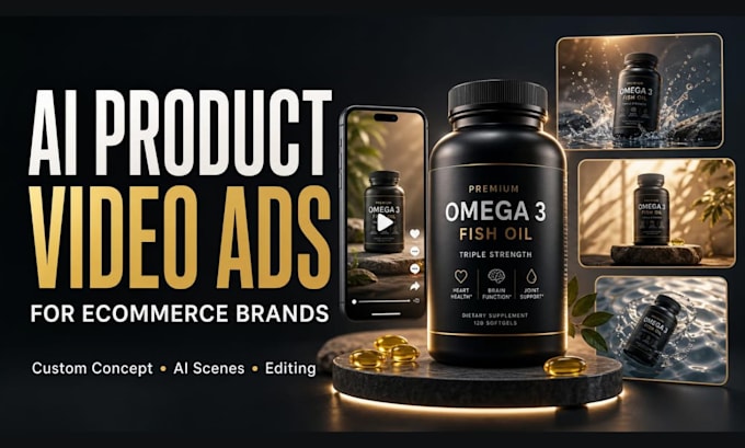 create ai product video ads for ecommerce brands