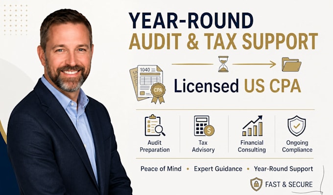 provide year round audit support and tax advisory services
