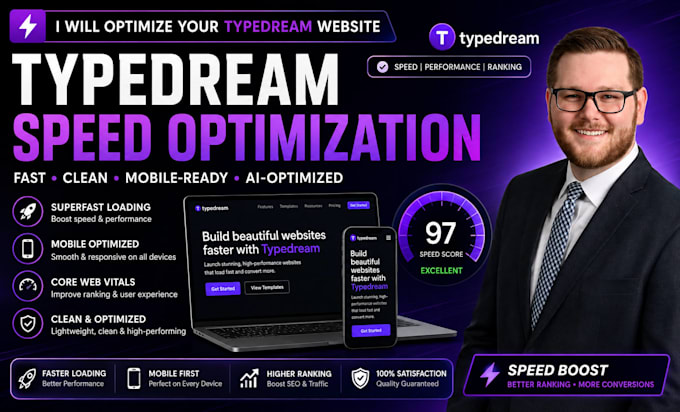 optimize your typedream website speed for fast clean mobile ready performance