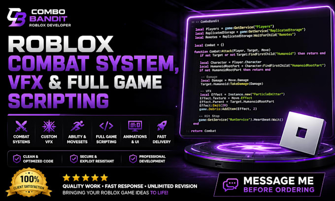 roblox combat ability system roblox scripting roblox vfx