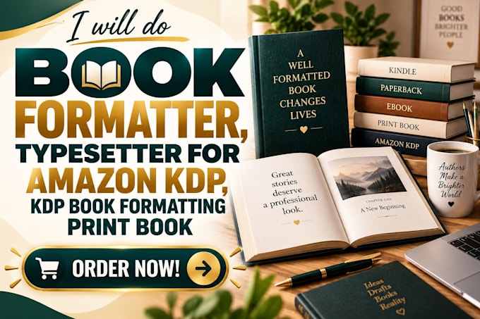 do book formatting, typesetter, amazon kdp, kdp book formatting, paperback