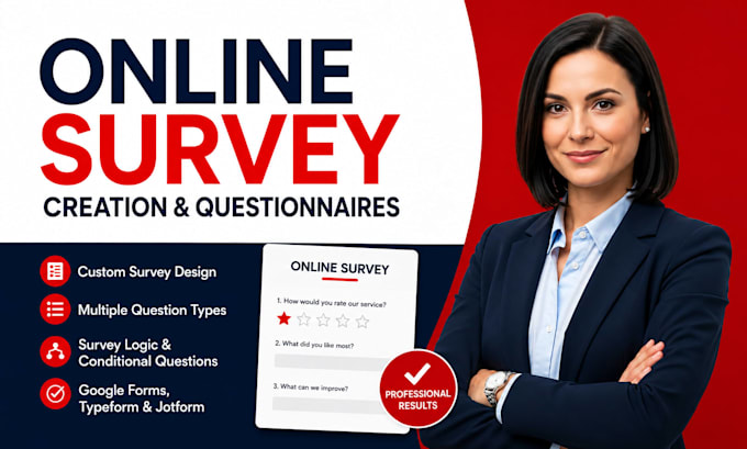 create market research surveys and questionnaires