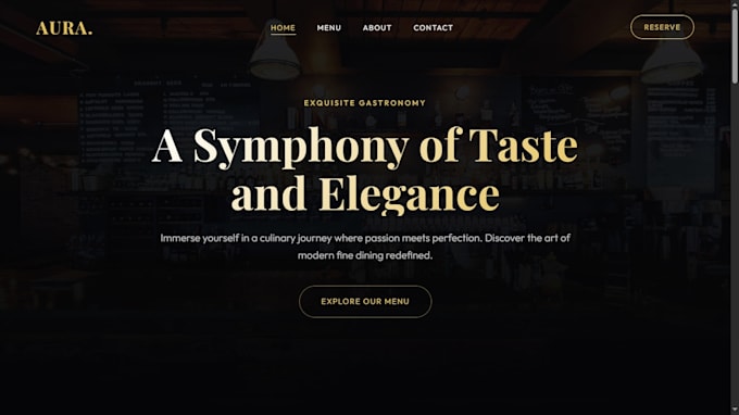 build a custom responsive personal or business website